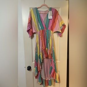 NWT multi colored dress